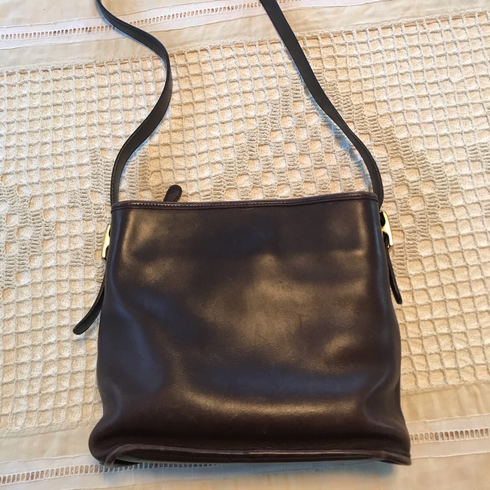 Vintage Coach Equestrian Shoulder Bag